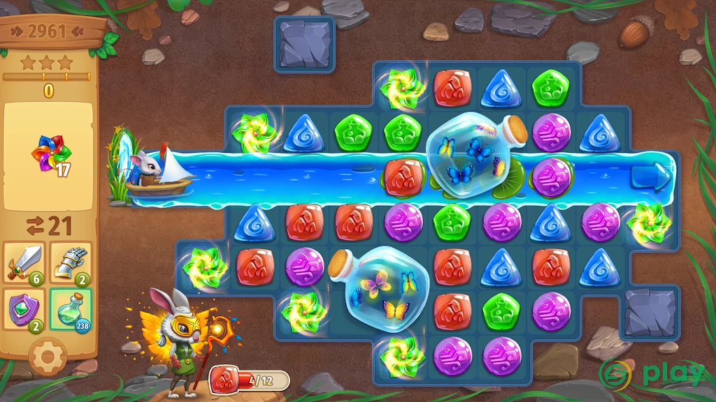 Strongblade: Match 3 Game — скриншот 8