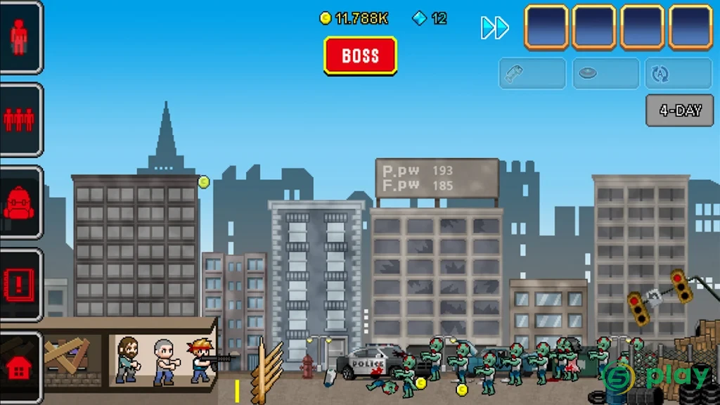 100 DAYS - Zombie Survival — скриншот 1