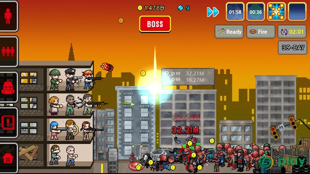 100 DAYS - Zombie Survival — скриншот 4
