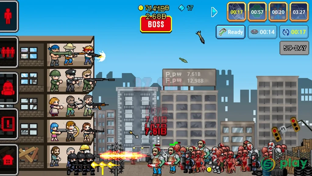 100 DAYS - Zombie Survival — скриншот 5