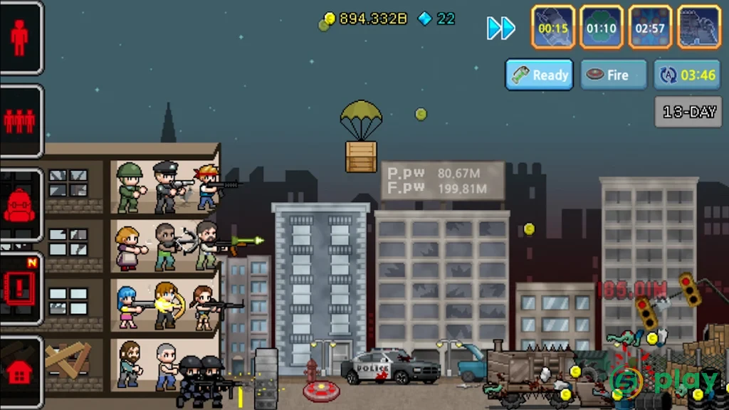 100 DAYS - Zombie Survival — скриншот 6