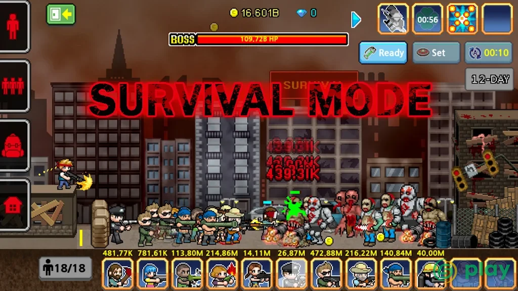 100 DAYS - Zombie Survival — скриншот 8