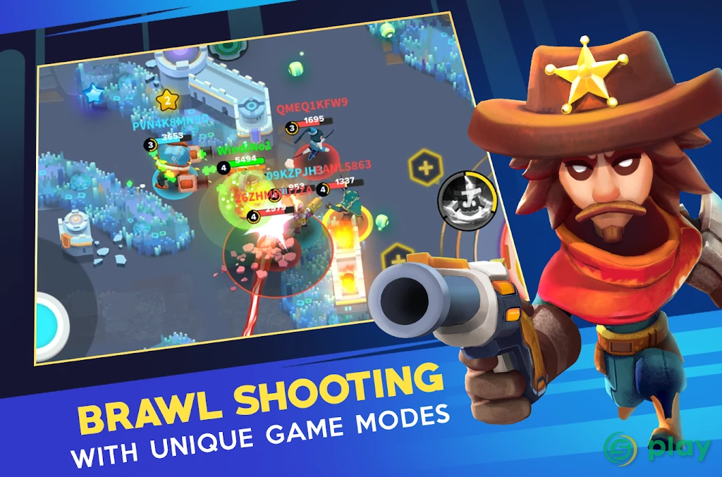 Heroes Strike Offline - MOBA & Battle Royale — скриншот 1