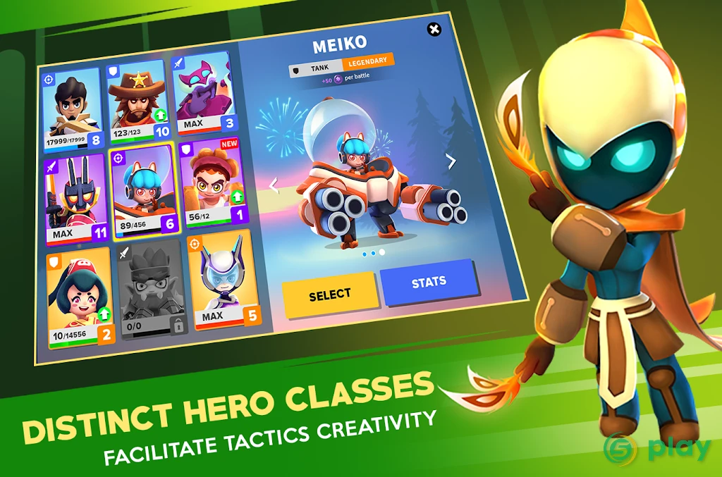 Heroes Strike Offline - MOBA & Battle Royale — скриншот 3