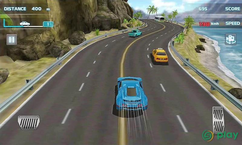 Turbo Driving Racing 3D — скриншот 1