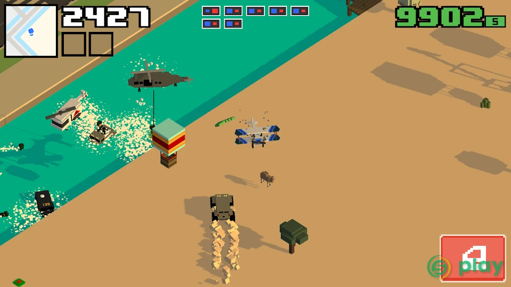 Smashy Road: Wanted 2 — скриншот 2