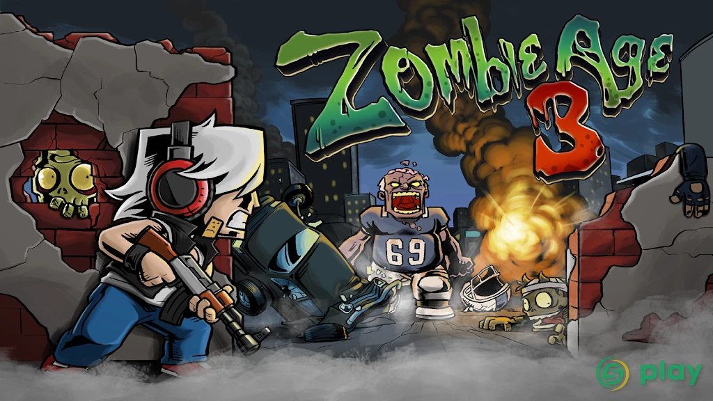 Zombie Age 3HD: Offline Zombie Shooting Game — скриншот 1