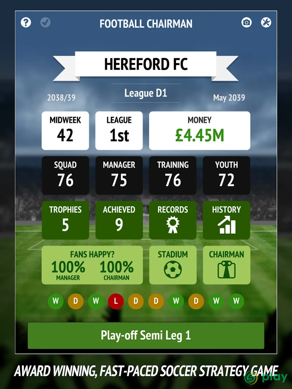 Football Chairman Pro — скриншот 11