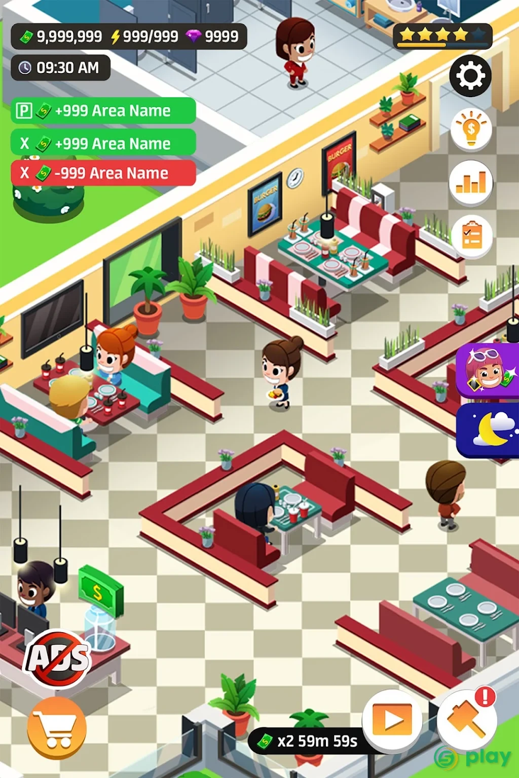 Idle Restaurant Tycoon - Build a restaurant empire — скриншот 7