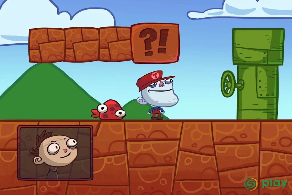 Troll Face Quest Video Games 2 — скриншот 1