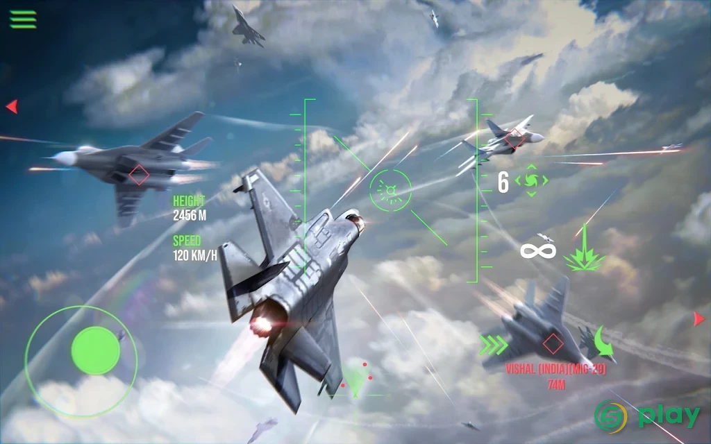 Modern Warplanes — скриншот 4