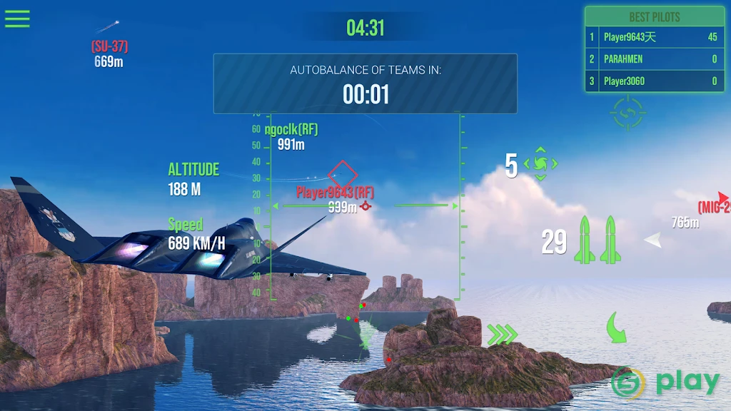 Modern Warplanes — скриншот 6