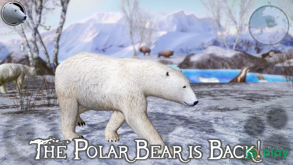 Polar Bear Simulator 2 — скриншот 1