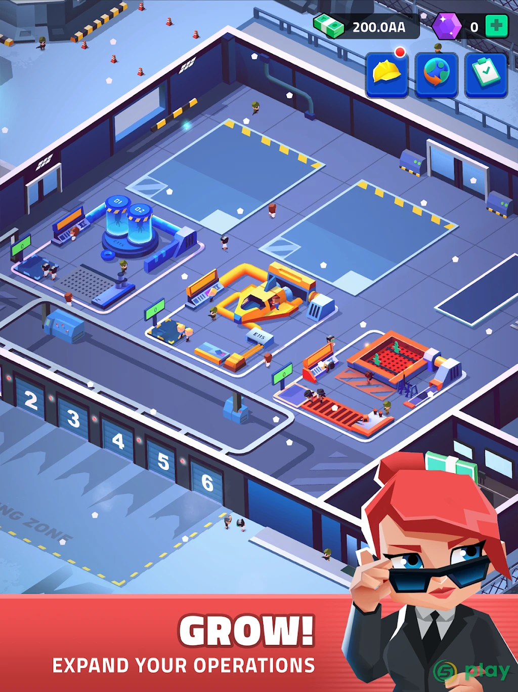 Idle Area 51 — скриншот 10