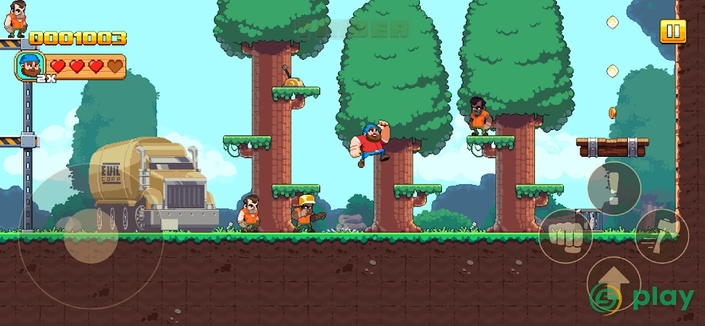 Timberman The Big Adventure — скриншот 2