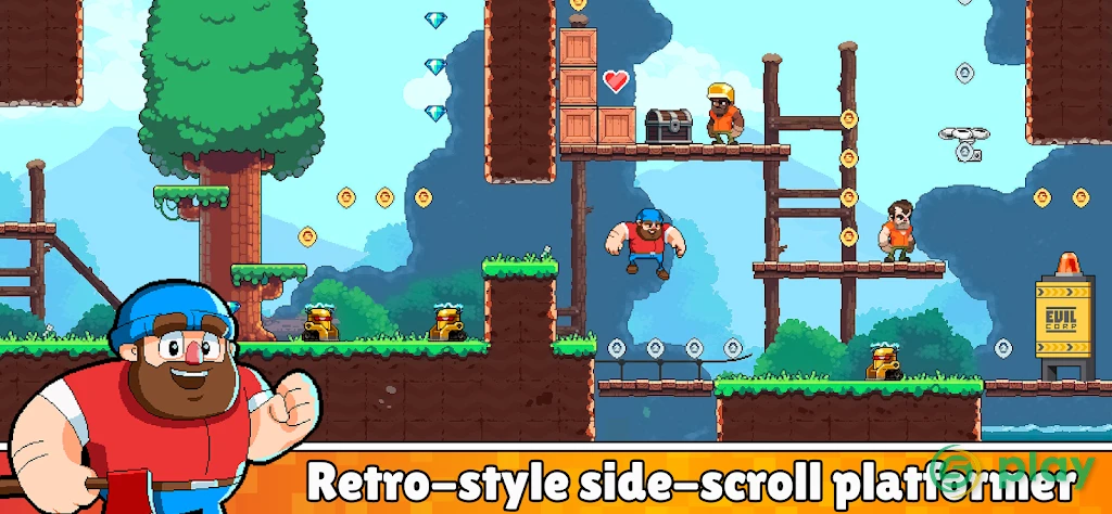 Timberman The Big Adventure — скриншот 3