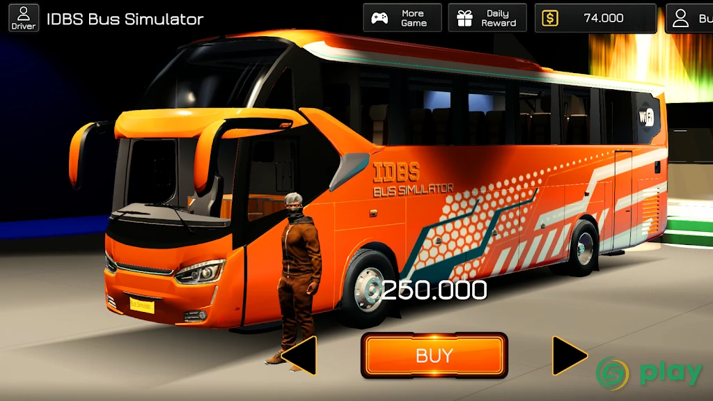IDBS Bus Simulator — скриншот 1