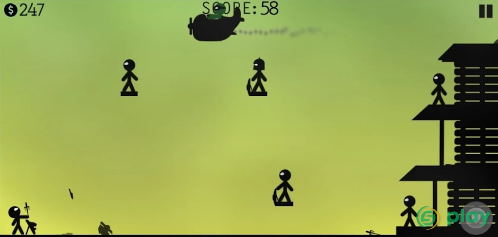 Stickman Warriors — скриншот 2