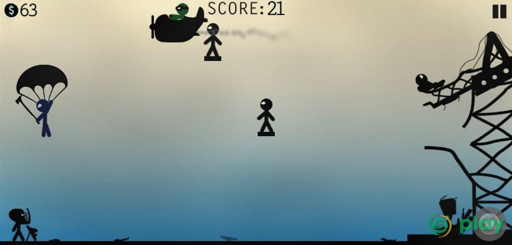 Stickman Warriors — скриншот 3