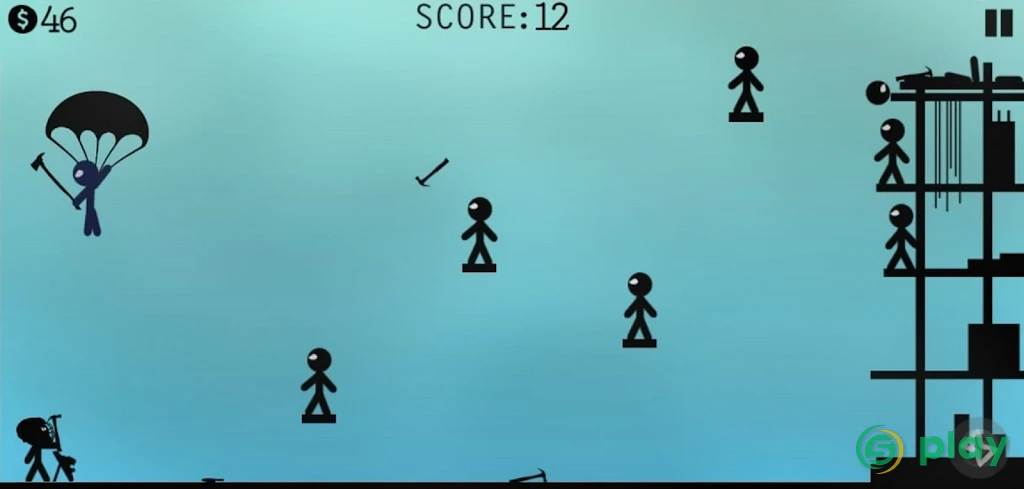 Stickman Warriors — скриншот 5