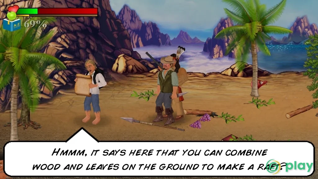 Wrecked (Island Survival Sim) — скриншот 2