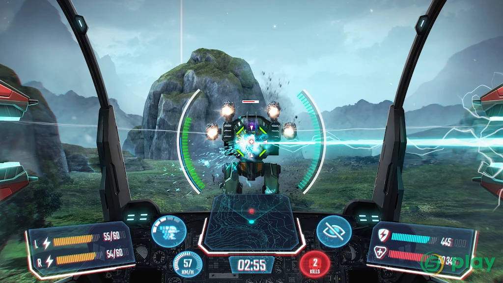 Robot Warfare: Mech battle — скриншот 1
