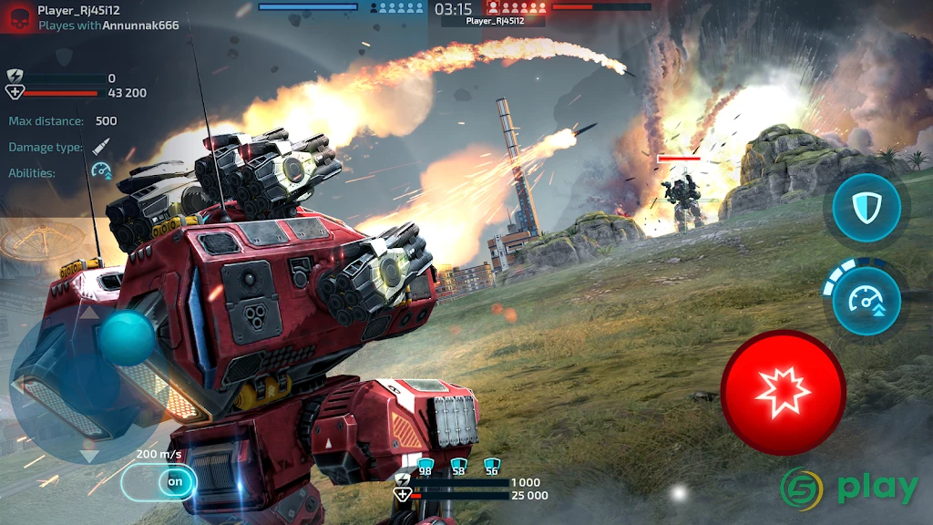 Robot Warfare: Mech battle — скриншот 2
