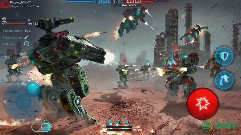 Robot Warfare: Mech battle — скриншот 6