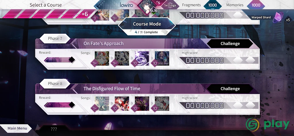 Arcaea - New Dimension Rhythm Game — скриншот 8