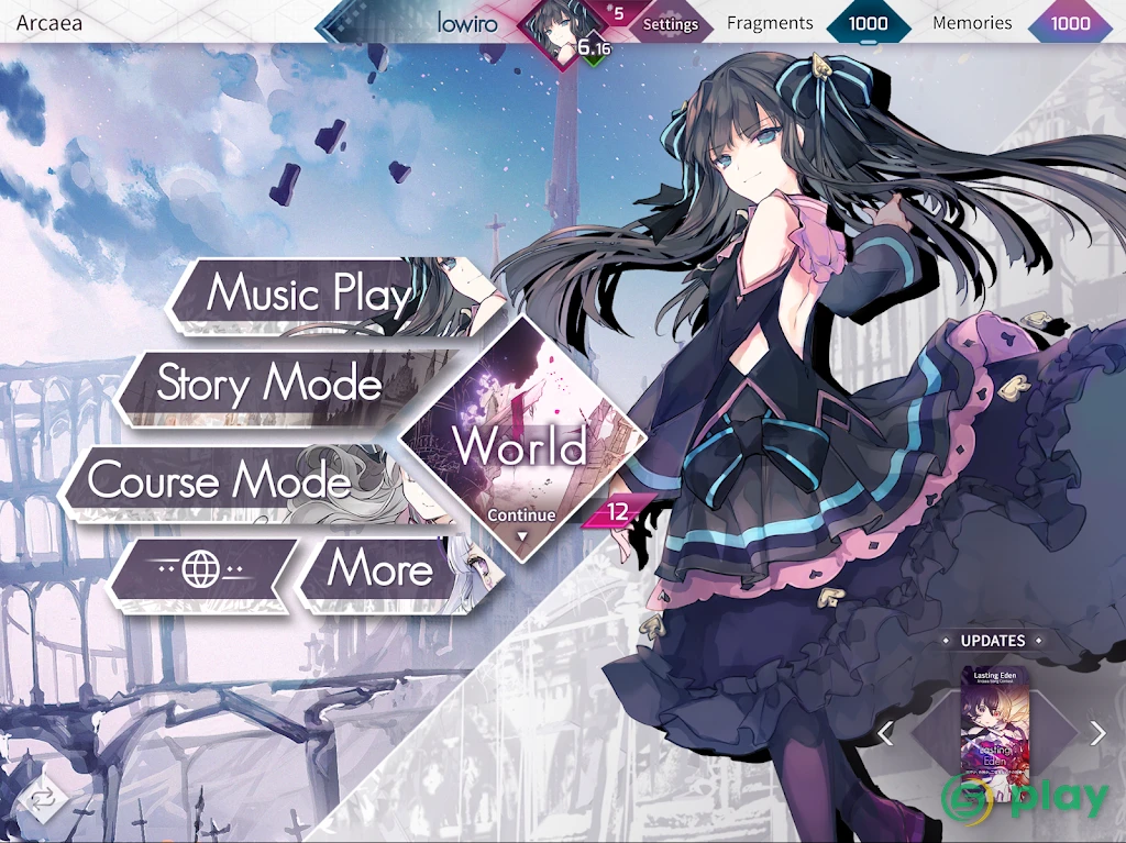 Arcaea - New Dimension Rhythm Game — скриншот 9