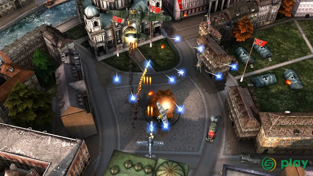 AirAttack 2 - WW2 Airplanes Shooter — скриншот 9