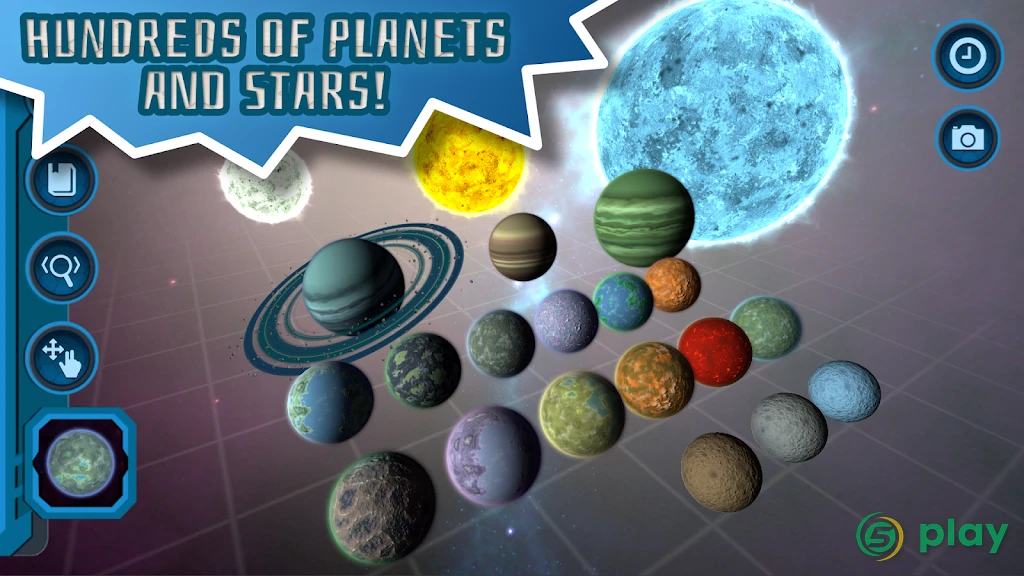 My Pocket Galaxy - 3D Gravity Sandbox — скриншот 3