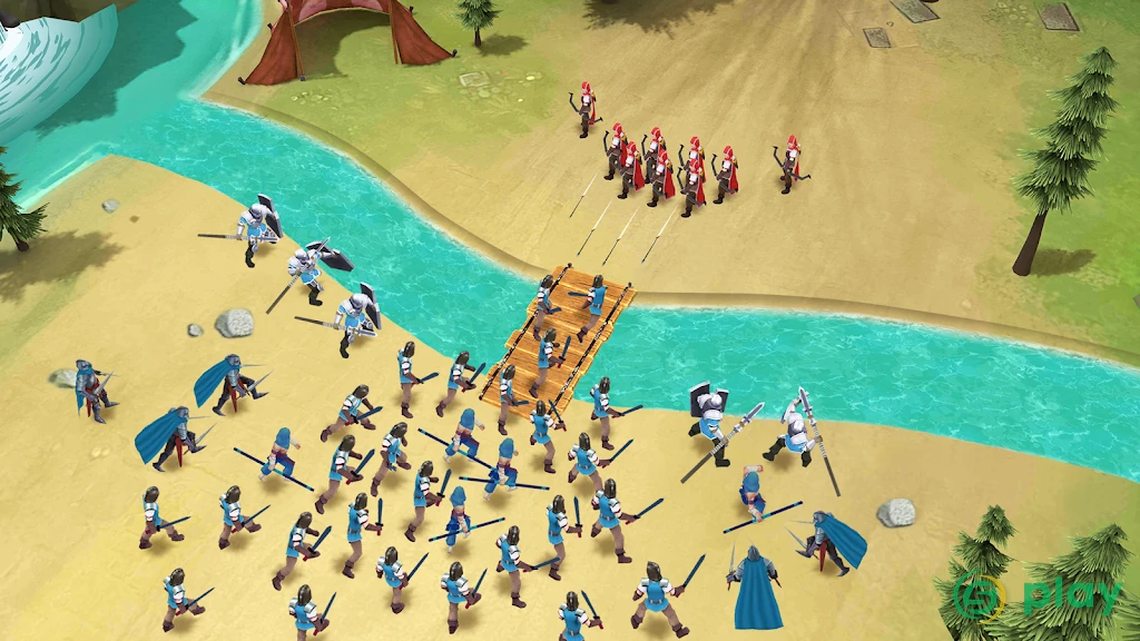 Kingdom Clash: симулятор битвы — скриншот 1