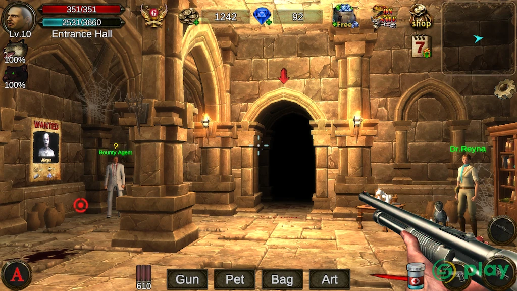 Dungeon Shooter : Dark Temple — скриншот 1