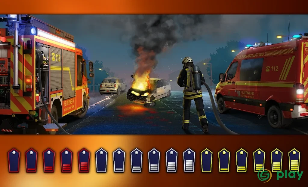 Notruf 112 – Die Feuerwehr Simulation — скриншот 1