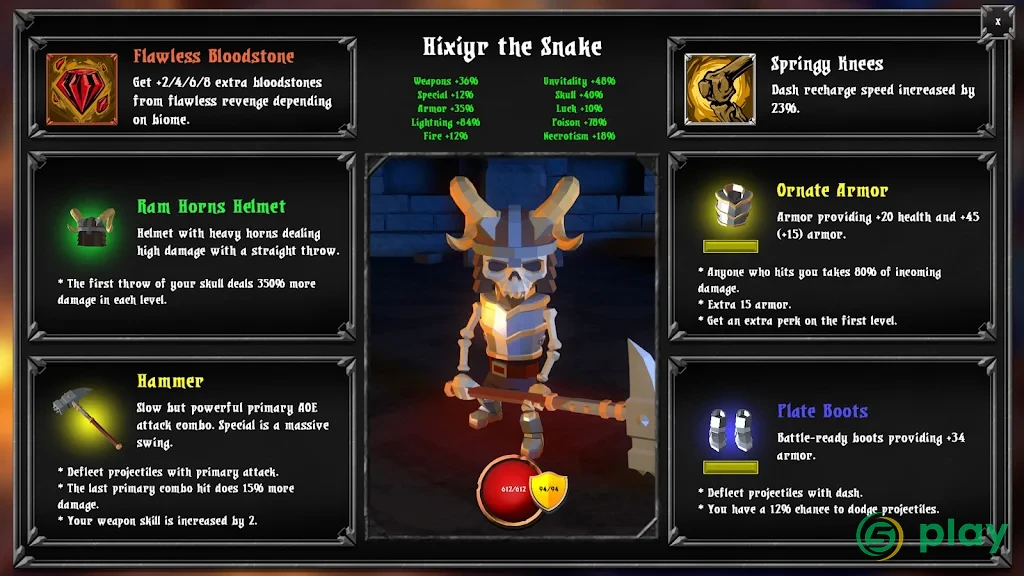 Skeletal Avenger — скриншот 2
