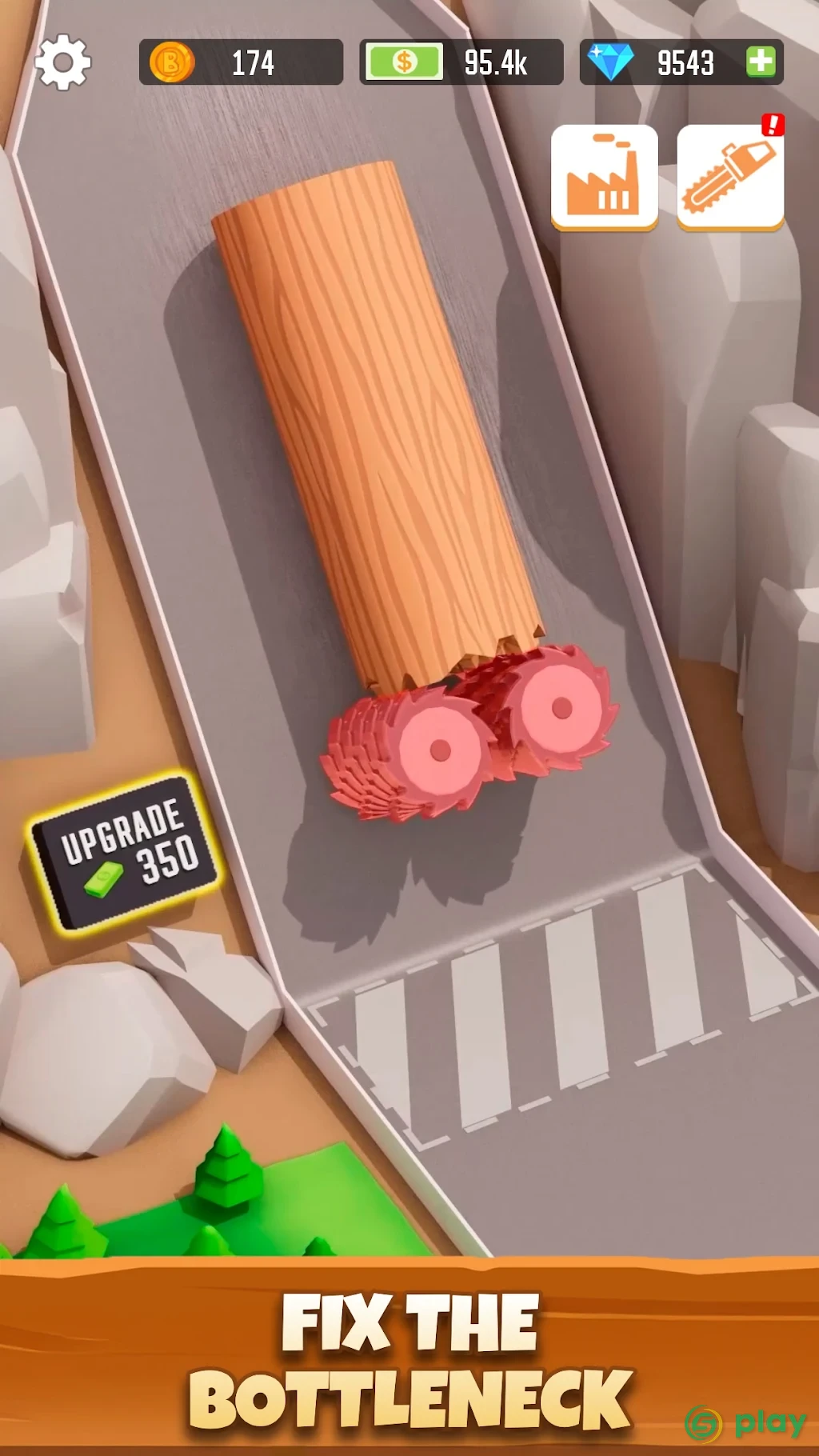Idle Lumber Empire — скриншот 1
