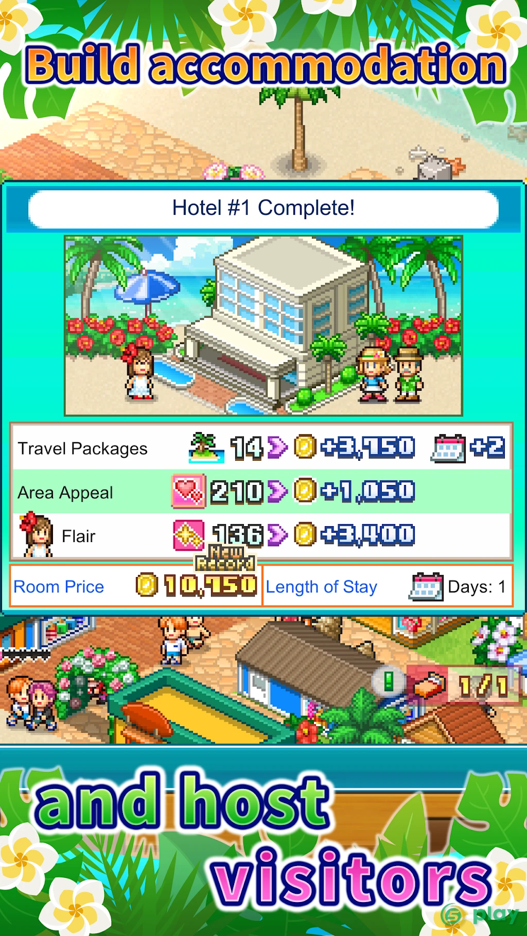 Tropical Resort Story — скриншот 5