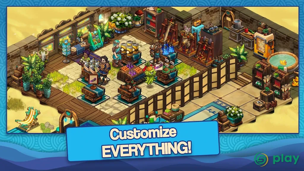 Tiny Shop: Idle Fantasy Shop Simulator — скриншот 3