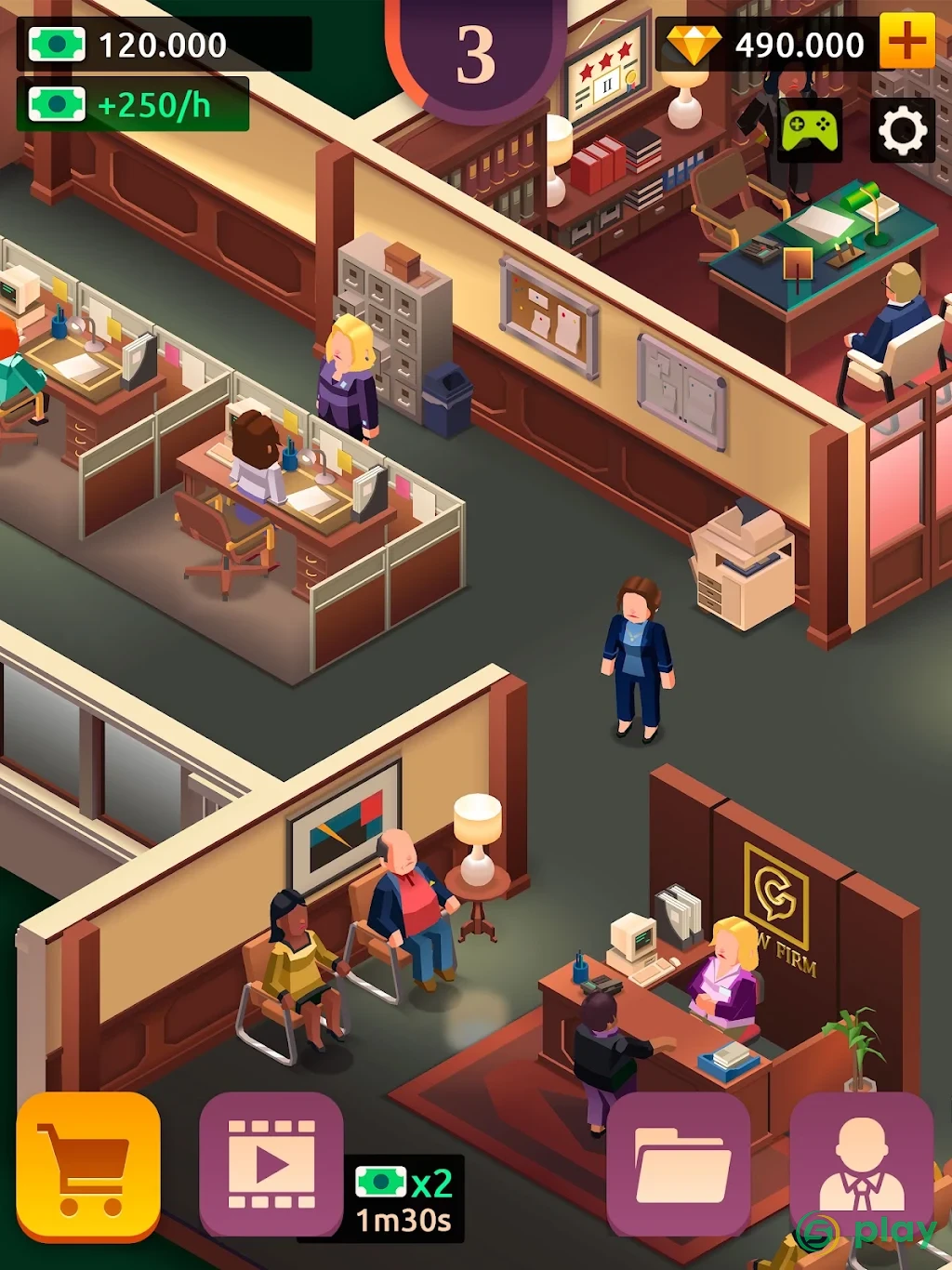 Law Empire Tycoon - Idle Game Justice Simulator — скриншот 11