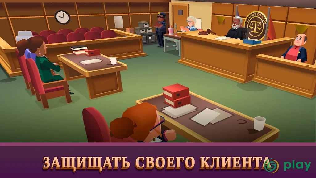Law Empire Tycoon - Idle Game Justice Simulator — скриншот 1