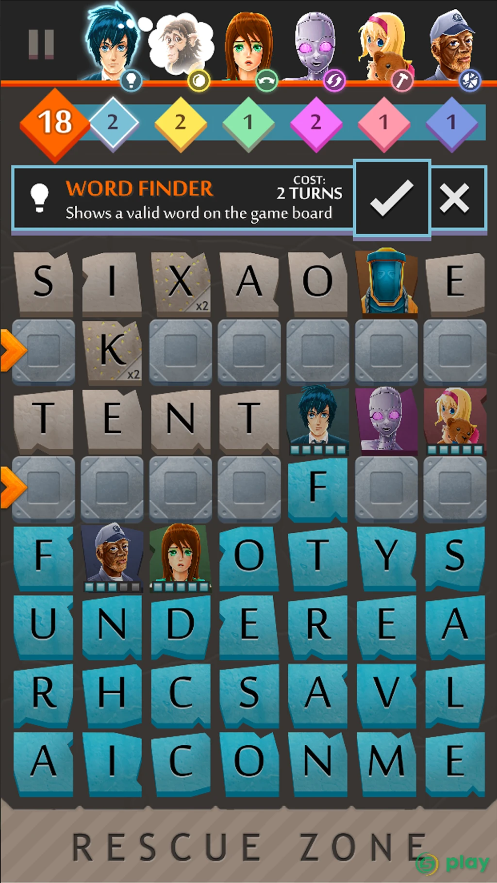 Highrise Heroes Word Challenge — скриншот 12