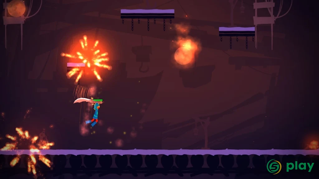Stickman Exile Hero — скриншот 1