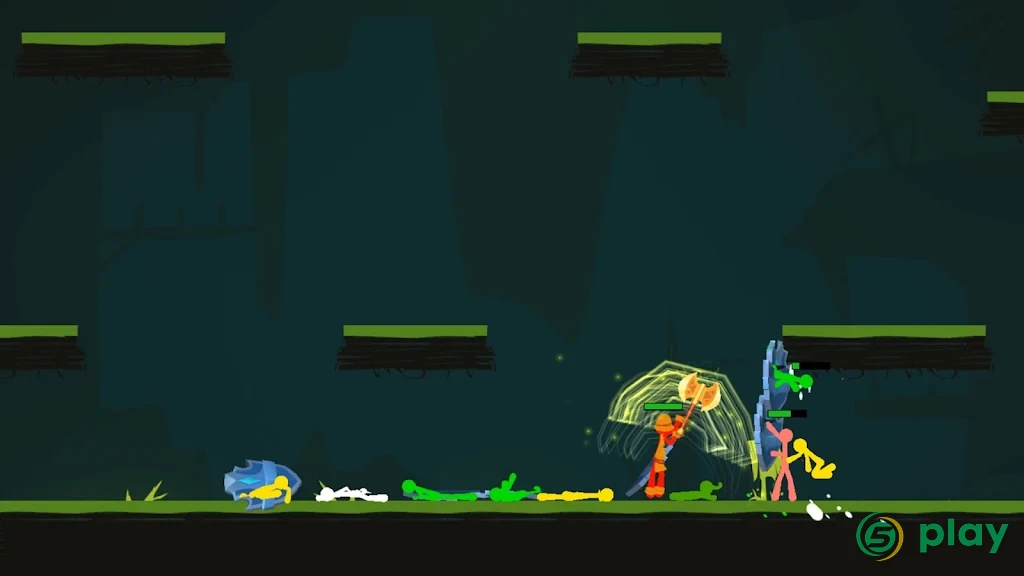 Stickman Exile Hero — скриншот 2