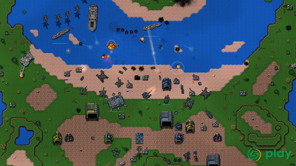 Rusted Warfare - RTS Strategy — скриншот 2