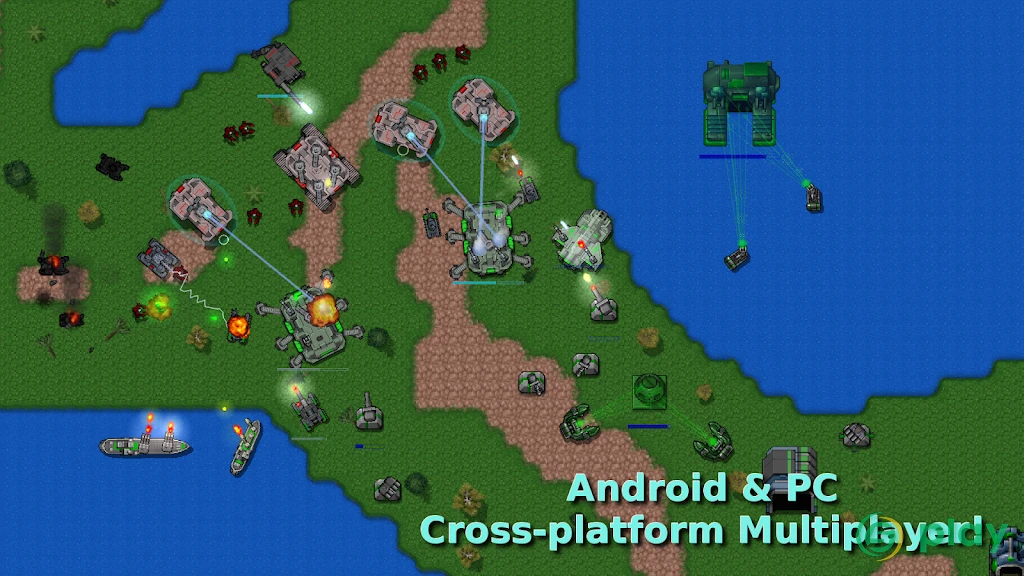 Rusted Warfare - RTS Strategy — скриншот 3