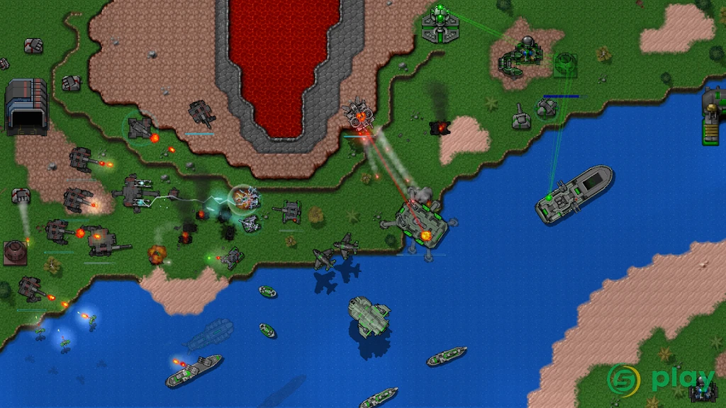 Rusted Warfare - RTS Strategy — скриншот 4