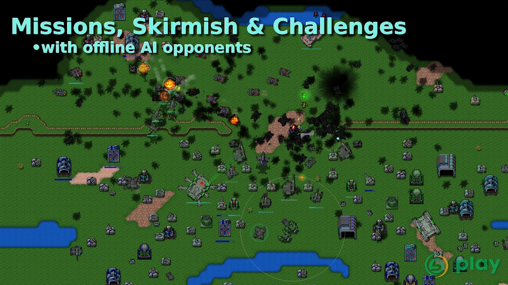 Rusted Warfare - RTS Strategy — скриншот 6