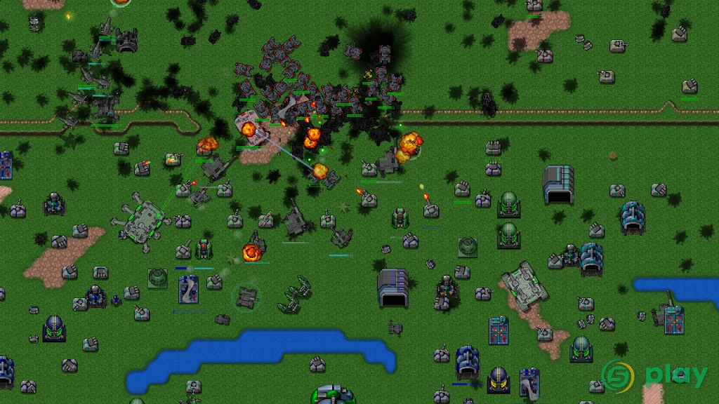 Rusted Warfare - RTS Strategy — скриншот 9