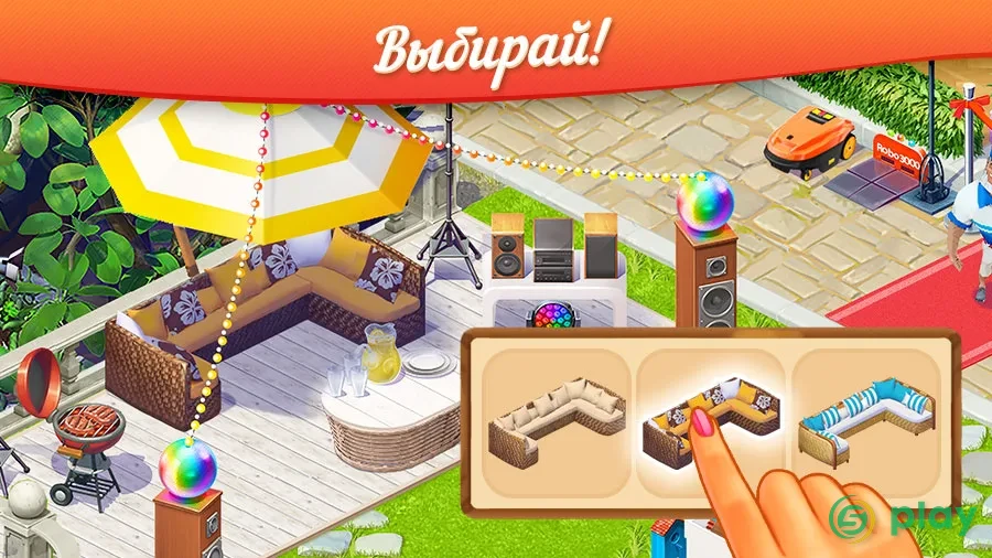 Tropical Forest: Match 3 Story — скриншот 2